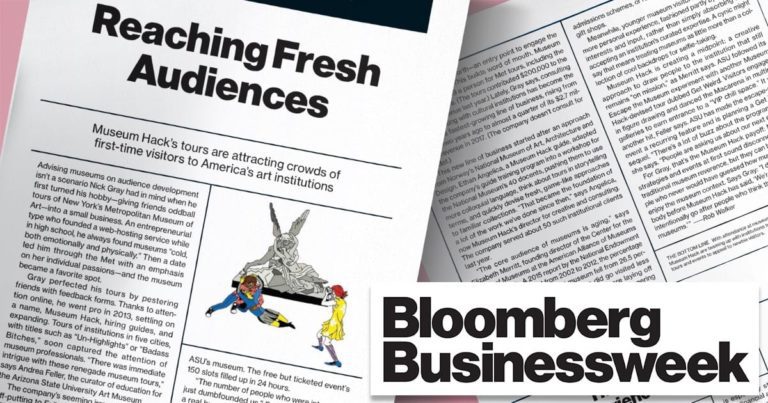 Museum Hack featured in Bloomberg Businessweek