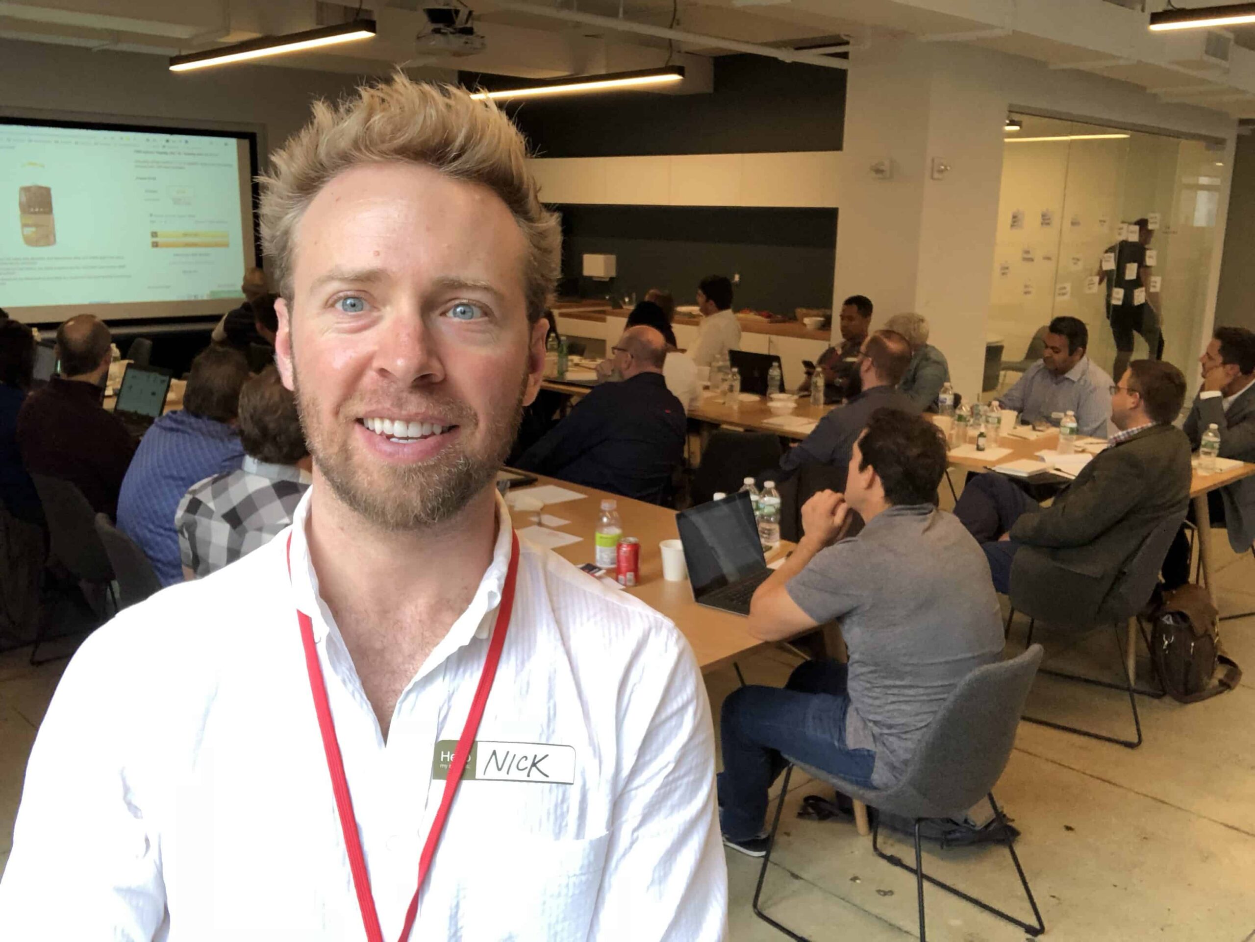 Nick Gray at the Skubana mastermind for Amazon sellers and brands on ecommerce