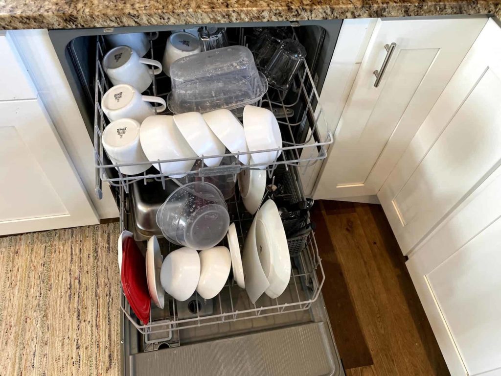 Full dishwasher