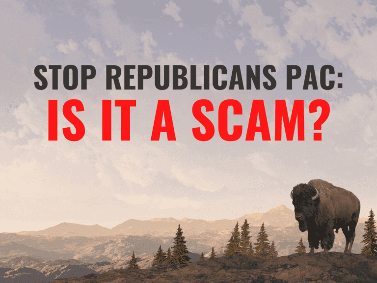 stop republicans pac - is it a scam?