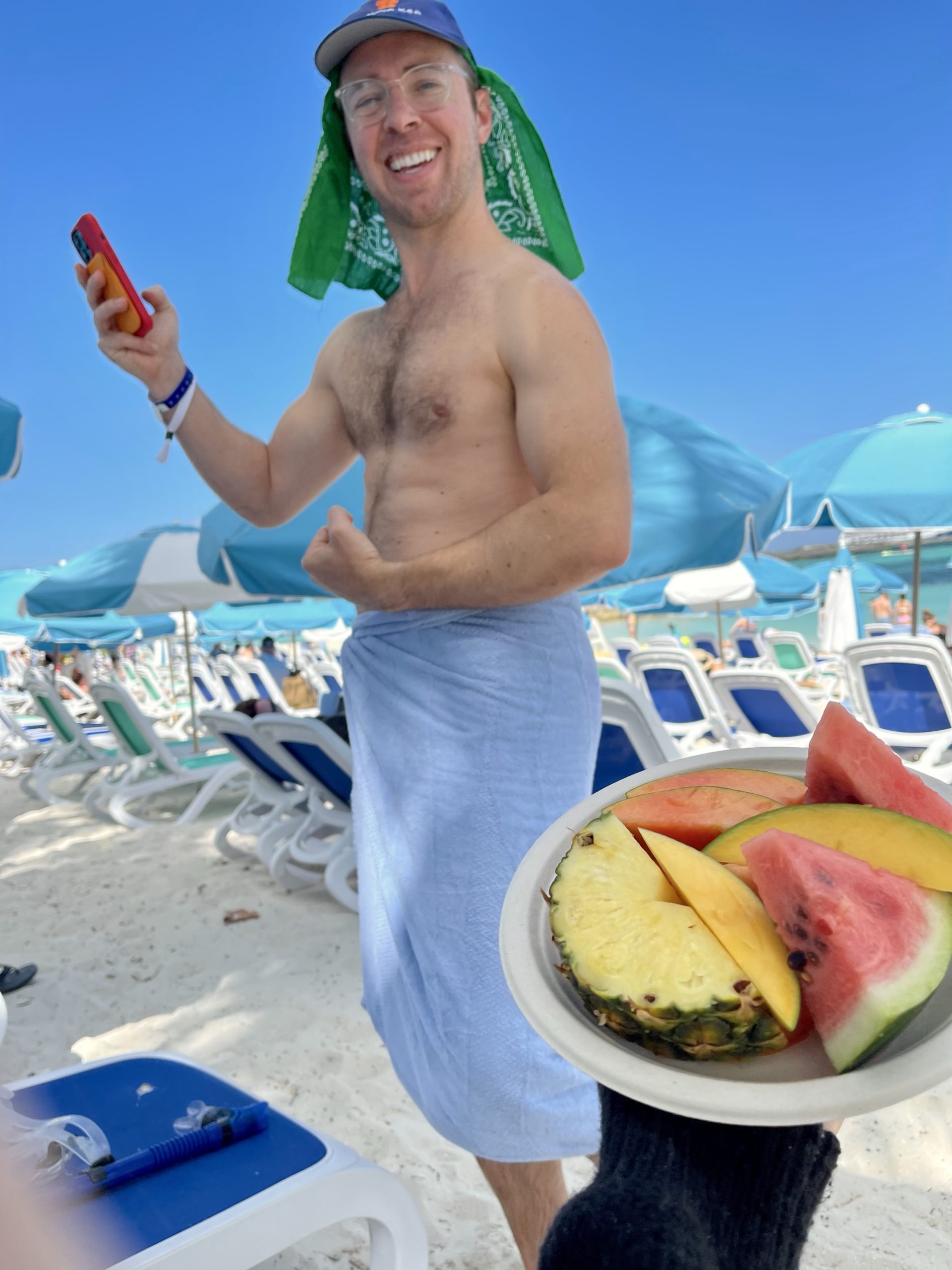Cococay Bahamas Topless Josh Wolf Nude