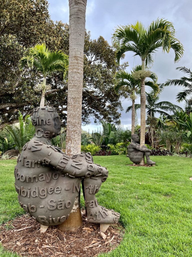 photo of The Heart of Rivers by Jaume Plensa in Lanai Hawaii