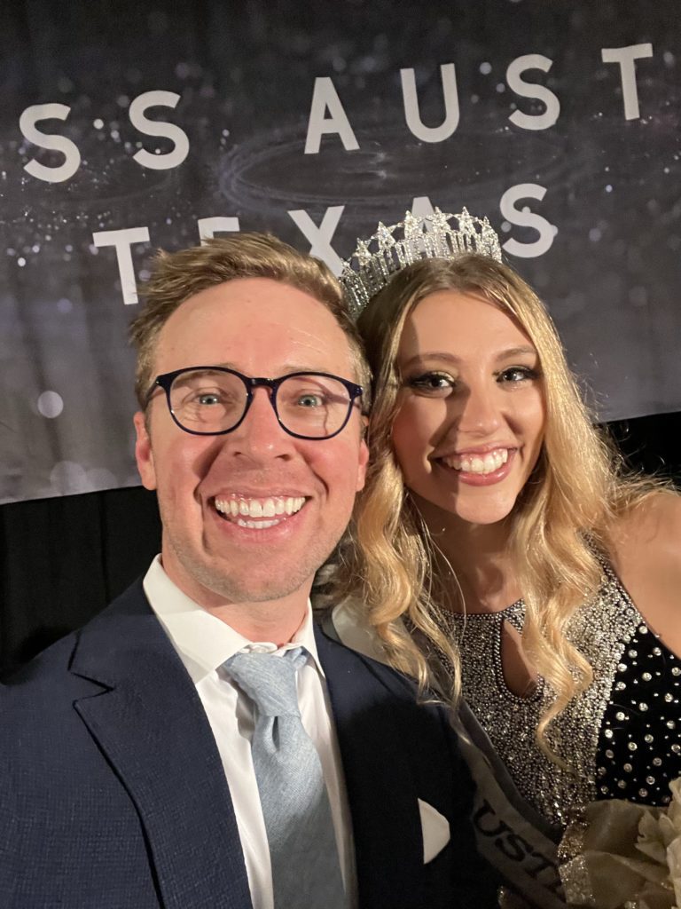 Nick Gray and beauty pageant winner Mackenzie Lawrence