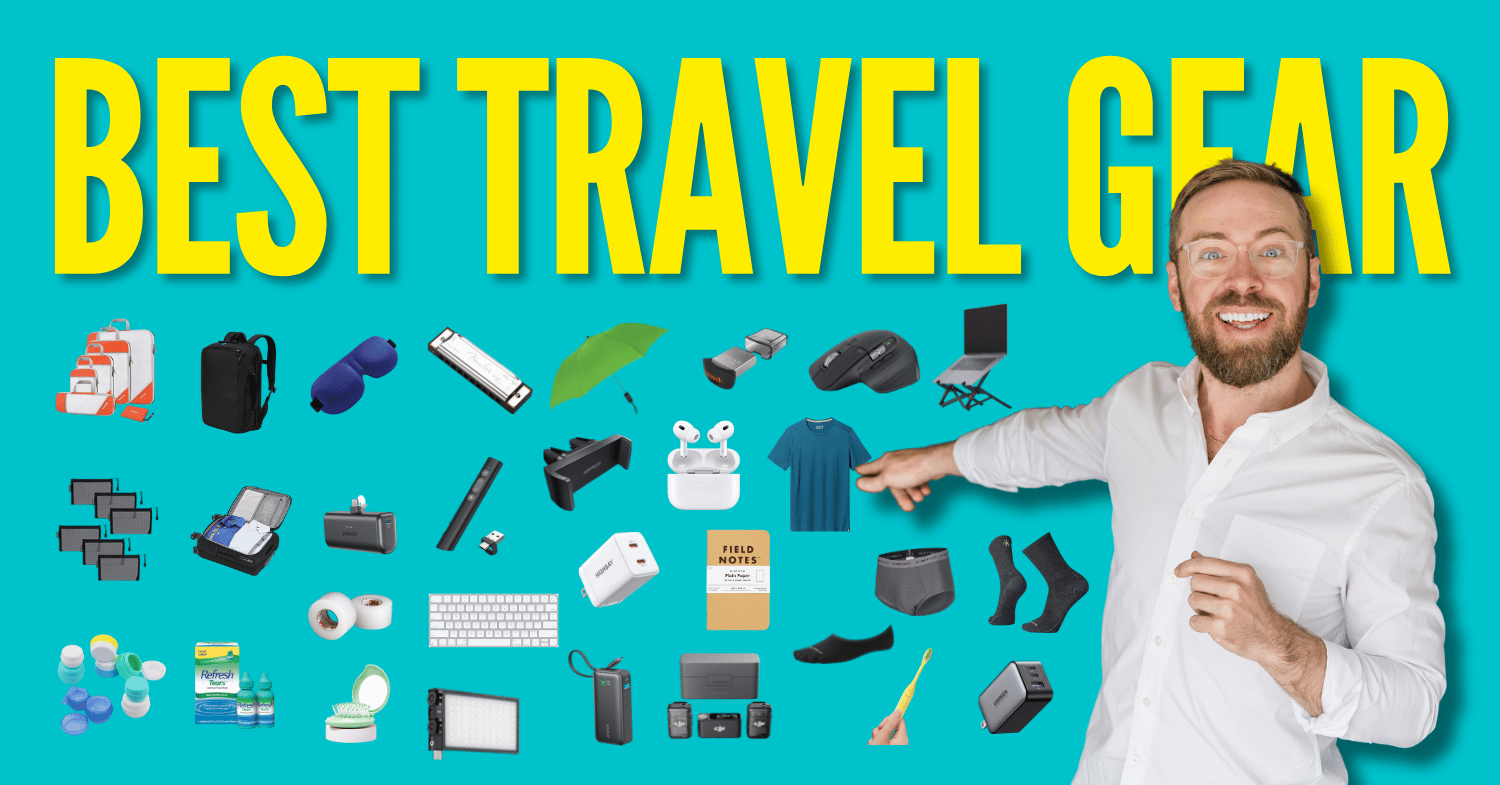 39 Best Travel Items: Gear, Gadgets, Toiletries, and Tech (2025)